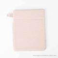 Exfoliating Linen Gloves Mitten Remove Dead Skin Bath Body Scrub Mitt DC-Bm101